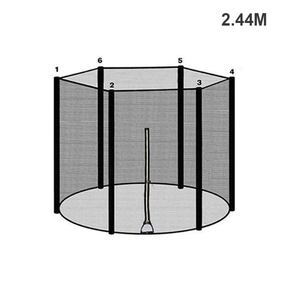 Trampoline Enclosure Durable Safe Nylon Protection Net for Outdoor