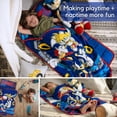 thumbnail image 3 of Alfombrilla de siesta suave para niños pequeños con almohada y manta Sonic The Hedgehog, 3 of 7