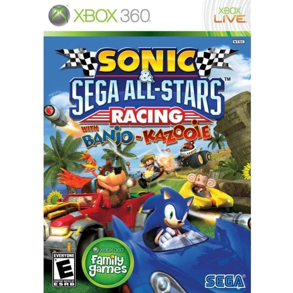 SEGA, Sonic and Sega All-Stars Racing, Xbox 360, 10086680409