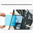 thumbnail image 6 of Baby Strollers Rain Guard Clear Pram Cart Shade Easy Folding Protector Case for Travel & Shopping, 6 of 8