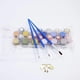 thumbnail image 3 of Decoración de pasillos fácil de hacer, lienzo digital con flores de amapola vibrantes con pinturas acrílicas para principiantes, 16 x 20 pulgadas, regalo perfecto para momentos inolvidables, 3 of 5