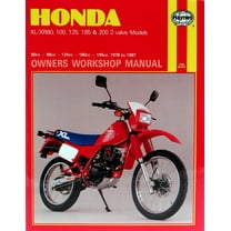 Honda XL/XR with 80cc thru 200cc engines (78-87) Haynes Repair Manual ^