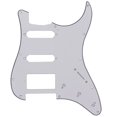 thumbnail image 1 of Mosiee Plaque de Protection pour Guitare Ssh 11 Trous 3 Plis pour Strat Style Sq 11 Montage Vis Trous Pièces d'Instruments de Musique, 1 of 7