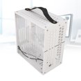 thumbnail image 1 of CAJA DE COMPUTADORA MINI ITX CON ASA, CAJA DE PC ACRÍLICA TRANSPARENTE PANORÁMICA, Flujo de aire hueco abierto de 360 ​​grados, Chasis de CompuTADORA DE ESCRITORIO DIY PARA, 1 of 7