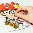 thumbnail image 5 of Grobro7 Diy Fire Fighter Face Stickers, 36Sheets DIY Craft Stickers, 5 of 7