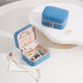 thumbnail image 4 of HongHeng Small Travel Jewelry Case, To Go Portable Jewelry Box, Travel Jewelry Organizer,Portable Jewellery Storage Holder for Rings Earrings Necklace, Gifts for Girls Women, 4 of 6