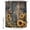 Light Yellow Light Brown Tan, variant on Shower Curtains for Bathroom, Spring Yellow Sunflower Waterproof Fabric Shower Curtain, Butterfly Wood Retro Farmhouse Decorative Bathroom Curtain for Bathtub, 72"x72", No Hooks Included