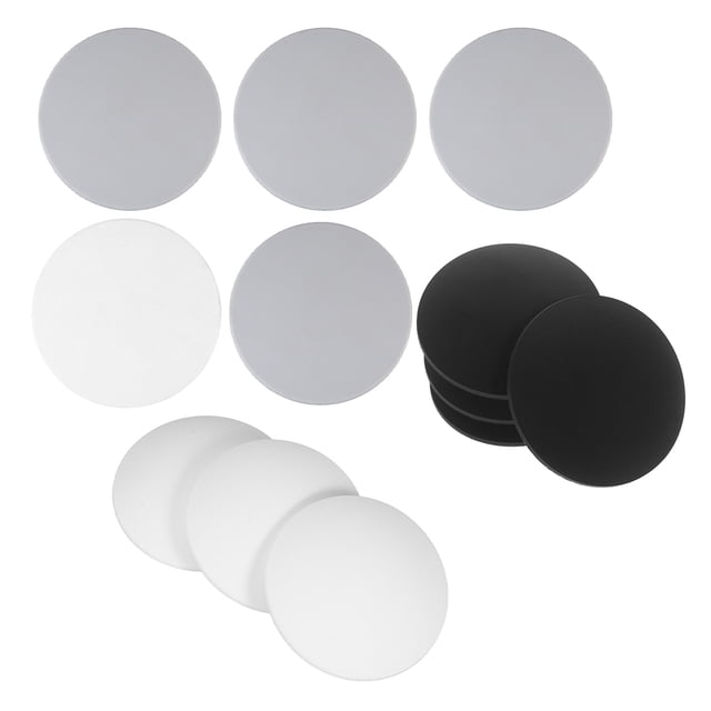 unbranded 12Ud Protección Para Pared De Puerta Con Tope Adhesivo Silicón Antigolpes Multicolor Para Uso En Casa