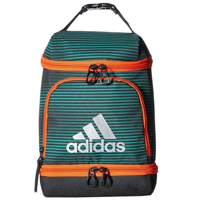 Graag gedaan kool Aardbei adidas Unisex Excel Lunch Bag, Bold Green Sundown/Black/Active Orange One  Size - Walmart.com