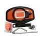 thumbnail image 1 of Aro de baloncesto para trampolín, incluye pelota, tablero trasero ligero Universal, accesorios para trampolín, soporte de baloncesto, 1 of 7