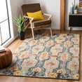 thumbnail image 2 of SAFAVIEH Trace Constantina Geometric Area Rug, Grey/Blue, 2' x 3', 2 of 7