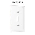 thumbnail image 2 of Disketp Colorful Car Decorative Light Switch or Outlet Wall Plate with Safety Cover-Style T, 2 of 6