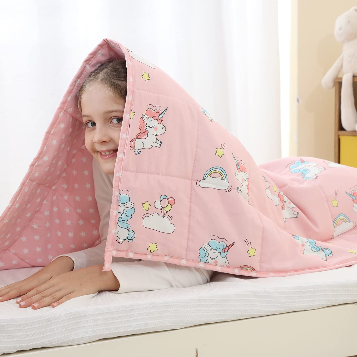 Bear baby weighted blanket hotsell