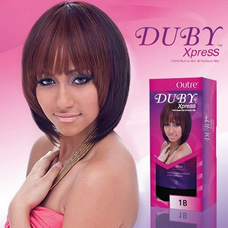 Human Hair Blend Weave Outre Duby Express Color 1b Walmart Canada
