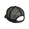 thumbnail image 3 of WITHMOONS USA America Map Print Mesh Snapback Hat Hiphop Trucker Cap Baseball Cap ALM1505 (Black), 3 of 4