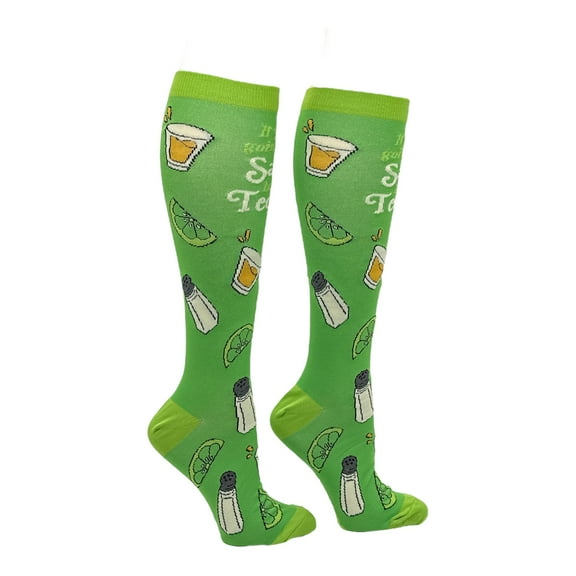 Unisex If Youre Gonna Be Salty Bring Tequila Drinking Compression Socks for Women and Men