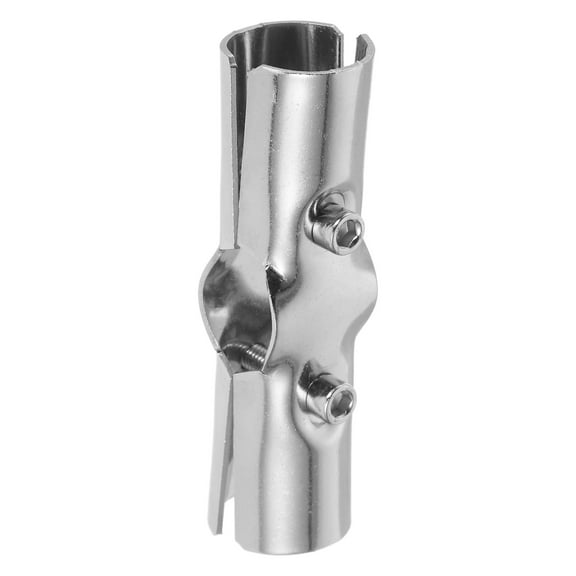 HOMEMAXS 2pcs Pipe Repair Clamp Joint Pipe Clamps Stainless Steel Rod Connector End Pipe Clamps For Pipe Rail Clamps