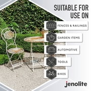 JENOLITE Rust Remover for Metal - Fast Acting No Drip Thick Liquid - Industrial Strength, Removes Rust Back to Bare Metal - 5oz 150ml