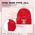 thumbnail image 3 of Anime Beanie Hat Winter Caps for Men and Womens Beanies, Cuffed Knit Graphic Beanie, Comfy and Soft Embroidered Anime Hat, Redp, 3 of 7