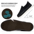 thumbnail image 5 of Ecetana Women's Slip on Shoes Canvas Sneakers Loafers Non Slip Shoes Low Top Casual Shoes, 5 of 7