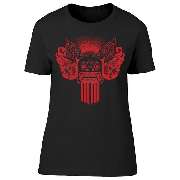 Typical Indonesian Mask T-Shirt Women -Image by Shutterstock, Female x-Large