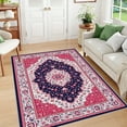 thumbnail image 6 of 5'x7' carpet runner for stairs cute carpet funky area rug fuzzy area rug vintage area rug, 6 of 10