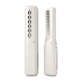 thumbnail image 1 of Peine de peluquería de aleación, peine de peluquería mini, doble uso, rizado, alisado, portátil, inalámbrico, 2 en 1, peines de pelo, carga USB, 1 of 3
