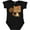 AB-Black, variant on Spring Animals, Cute Squirrel, Colorful Flowers Boys or Girls Baby Bodysuit
