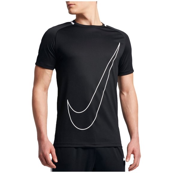 Nike Men's Dry Academy Graphic Soccer T-Shirt - Black/White/ - Size S