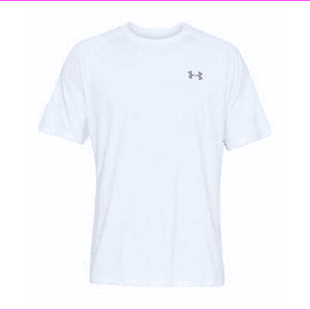Under Armour Men's UA Tech 2.0 Short Sleeve Shirt (Medium) White