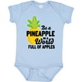 thumbnail image 3 of Inktastic Be a Pineapple in a World Full of Apples Boys or Girls Baby Bodysuit, 3 of 5