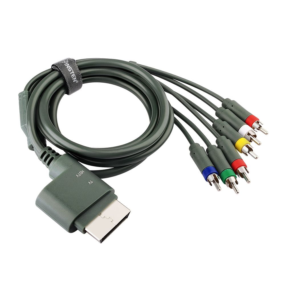 Insten Premium Component HD AV Cable For Microsoft Xbox ...