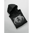 thumbnail image 3 of Angry Bear Head! Hoodie Men -Image by Shutterstock, Male x-Large, 3 of 4