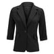 thumbnail image 1 of Gibobby Blazer para mujer Chamarra Casual de Manga Larga con Bolsillos Blazer para Mujer(Negro,G), 1 of 3