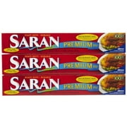Saran Premium Plastic Wrap, 100 Sq Ft
