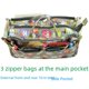 thumbnail image 3 of Bolsa de maquillaje portátil de gran capacidad, multifuncional, de tela Oxford impermeable, bolsa de almacenamiento, bolsa de lavado, bolsa con forro interior, 3 of 6