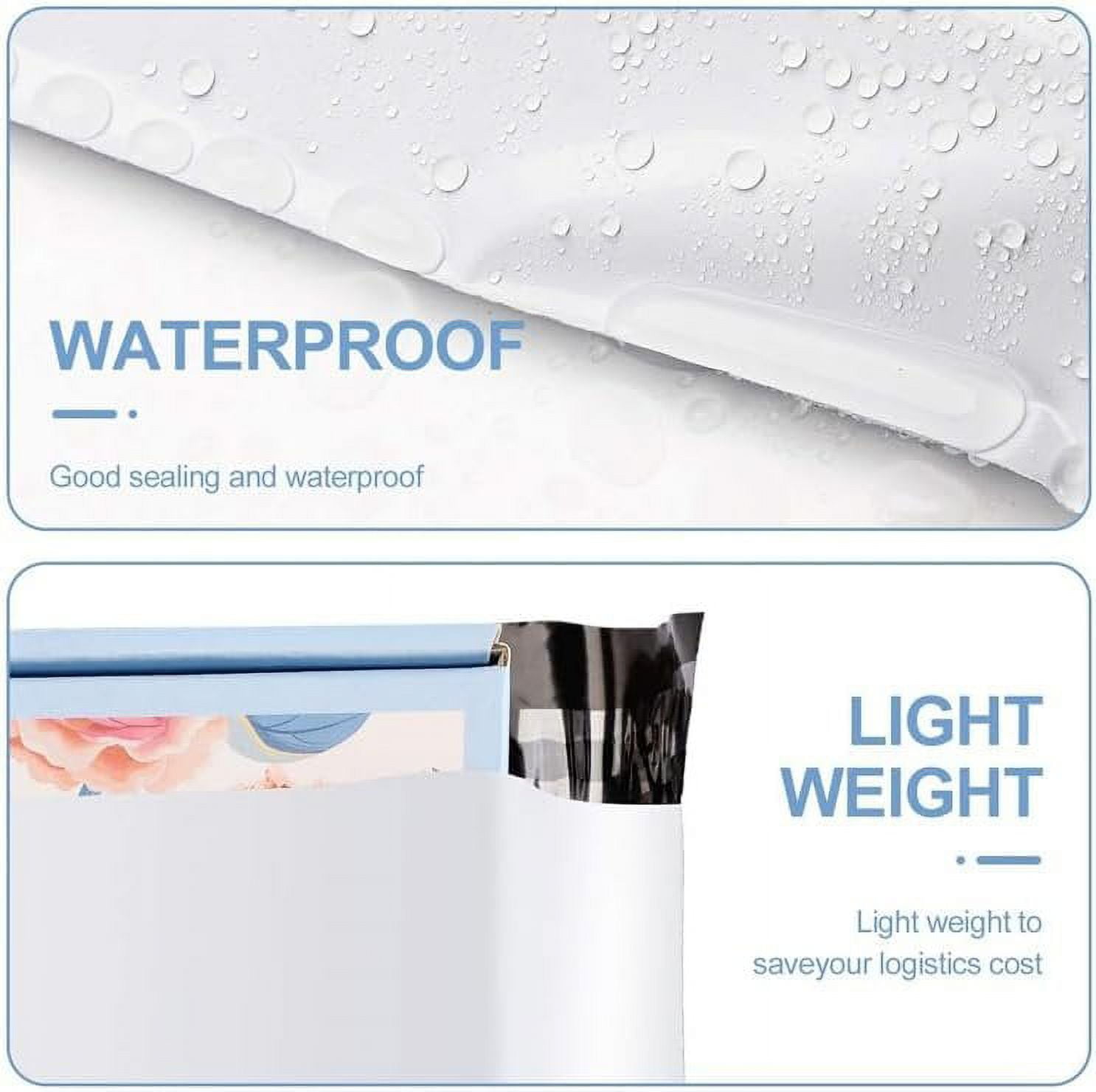 300 12x15.5 Poly Mailers Envelopes Self Seal Shipping Bags 2 Mil 12" x 15.5"