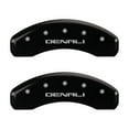thumbnail image 4 of MGP 4 Caliper Covers Engraved Front & Rear Denali Black finish silver ch Fits select: 2016-2018 GMC SIERRA K1500 SLT, 2014 GMC SIERRA K1500 SLE, 4 of 5