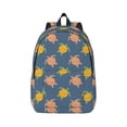 thumbnail image 2 of Rocae Cute Turtle for Durable Canvas Backpack Leisure Large Bag Travel Rucksack Multi-function Backpack Medium, 2 of 8