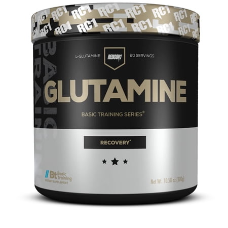 Redcon1 Glutamine Basic Training Series Supports Muscle Recovery, Unflavored, 60 Servings