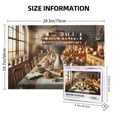 thumbnail image 5 of 1000 PCS Breakfast In The Family Kitchen 1000 Piece Puzzle For Adults,Gifts For Friends And Family,Family Leisure And Entertainment,Challenging Brain Exercise,Adults Wooden Puzzle, 5 of 6