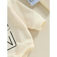 thumbnail image 6 of Liacowi Baby Boys Romper Letter Print Long Sleeve Bodysuits 6 12 18 24 Months Newborn Fall Onesie Infant Loose Fit Jumpsuits, 6 of 8
