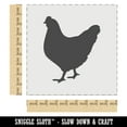 thumbnail image 2 of Solid Chicken Hen Farm Animal DIY Cookie Wall Craft Stencil - 9.0 Inch, 2 of 5