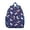 Blue-6, variant on Adorable Alpaca Student Backpack – Cute Llama Cartoon Pattern with Kawaii Design, Lightweight and Durable for School