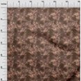thumbnail image 3 of oneOone Rayon Brown Fabric Abstract Floral Dress Material Fabric Print Fabric By The Yard 56 Inch Wide-3rb, 3 of 5