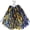 Blue gold, variant on 12-Pack Cheerleading Pom Poms, Metallic Pom Poms Bulk with Handles, Plastic Sports Pom Poms for Cheerleading, Dance & Parties