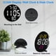 thumbnail image 4 of Reloj LED de doble propósito creativo de 9 pulgadas, reloj multifunción para sala de estar, reloj de noche, 4 of 5