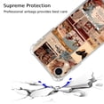 thumbnail image 3 of Vintage Collage Case Compatible with iPhone XR,Unique Art Design TPU Bumper Cover Case, 3 of 5