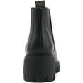 thumbnail image 5 of SNJ New Women Lug Sole Mid Heel Chelsea Fashion Ankle Bootie w/Double Elastic Gore, 5 of 5