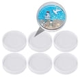 thumbnail image 2 of 6pcs Diy Round Coaster Making Silicone Molds Creative Epoxy Cup Mat Moulds, 2 of 3